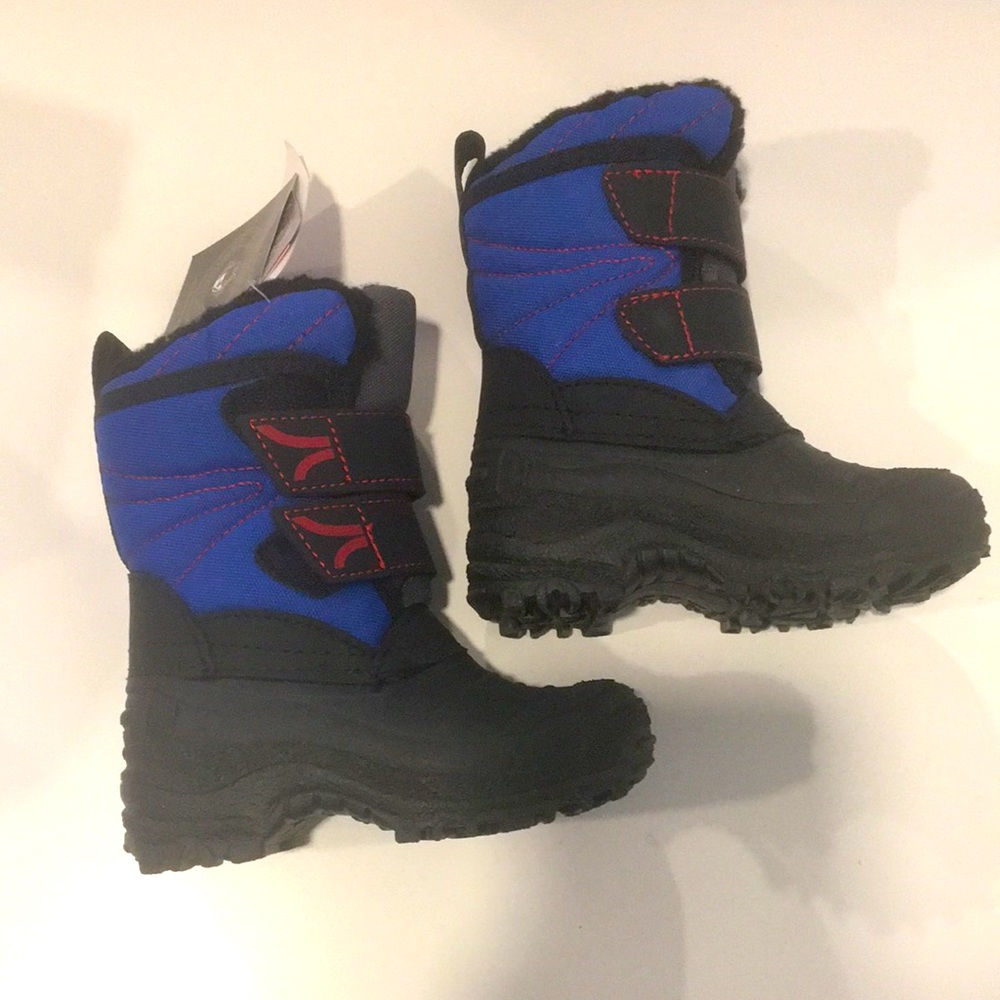 GRAY WOLF Winter Blue/Black Boots Toddler Sz 6